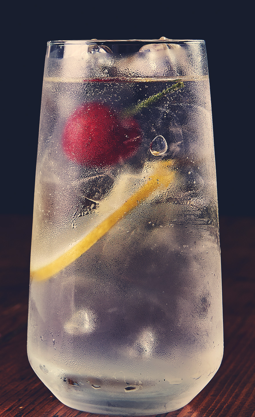 Tom Collins gin cocktail Fifty Pounds Fifty Pounds Gin.