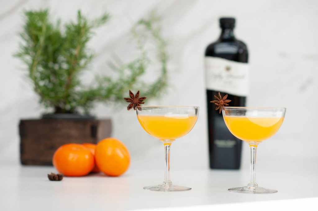Mandarin Gimlet Gin Cocktails Fifty Pounds Gin
