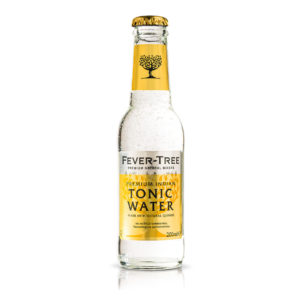 Fever Tree tonic with Fifty Pounds Gin