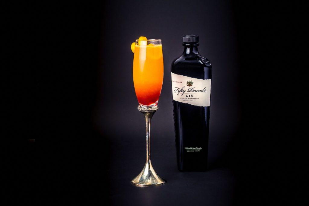 Zaza Cocktail Bitters in Gin Cocktails Fifty Pounds Gin