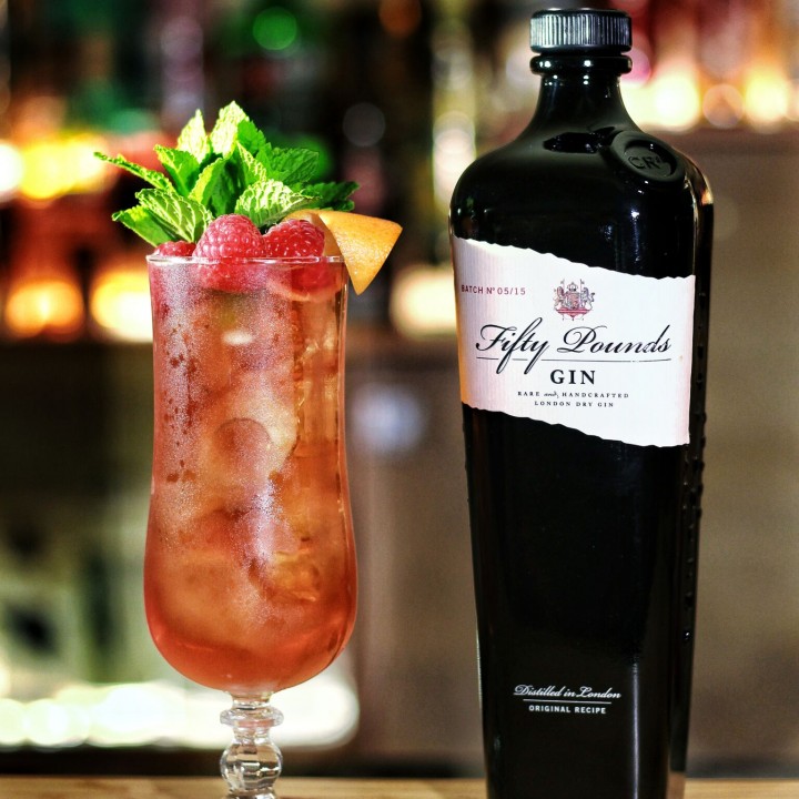 Fifty Pounds Gin Cocktail Winter Pimms
